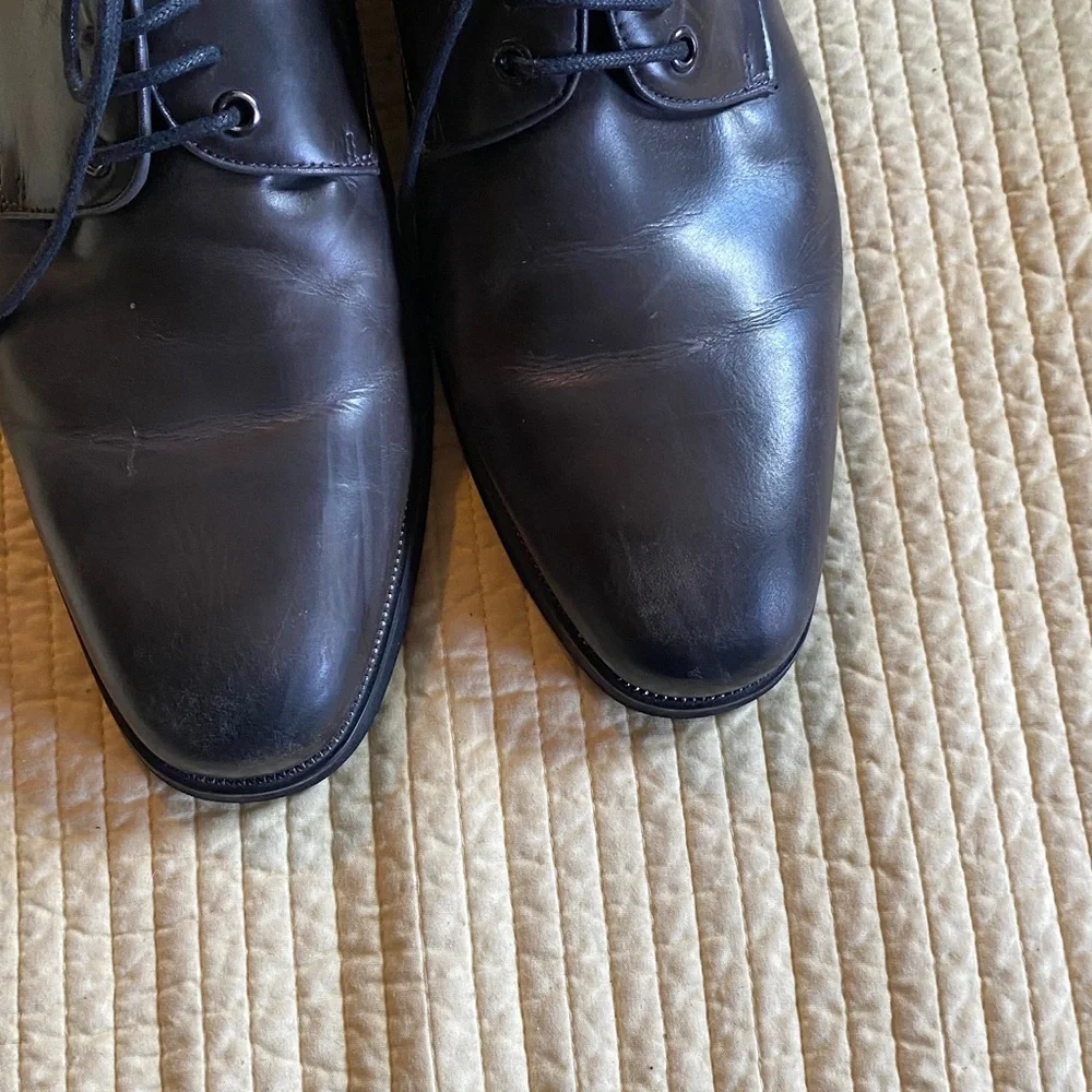 Karl Lagerfeld Classic Black Oxfords
